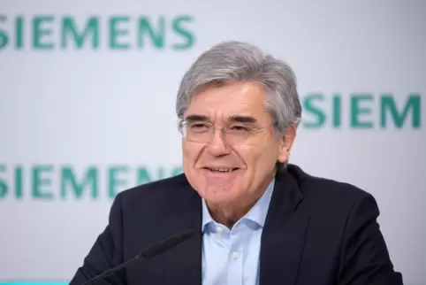„Belohnt wird, wer die Krise gut meistert“, sagte der scheidende Siemens-Chef Joe Kaeser am Donnerstag.