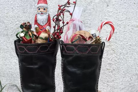 Werden dieses Jahr in Waldsee von der Feuerwehr gefüllt: Stiefel, die Kinder bereitstellen können. 