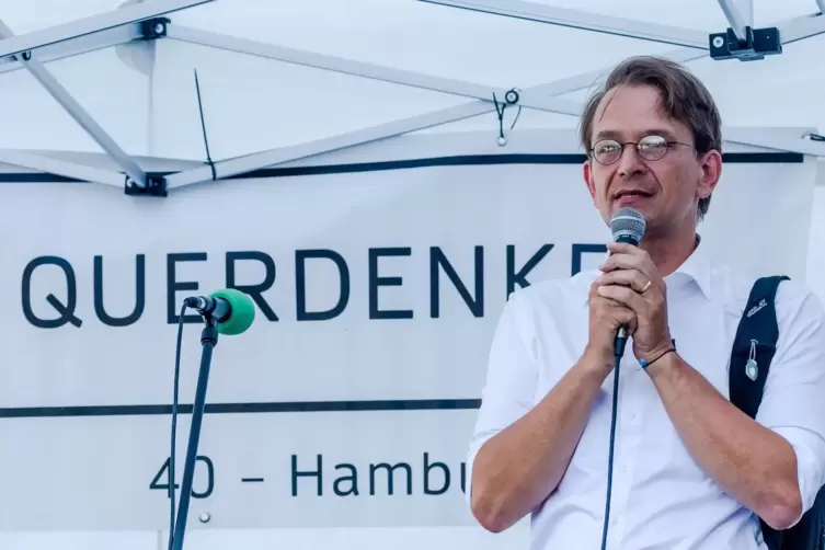 Bodo Schiffmann gilt als Wortführer der „Querdenken“-Bewegung. 