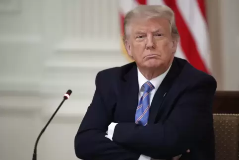 Erwähnt seinen Großvater aus Kallstadt so gut wie nie: US-Präsident Donald Trump.