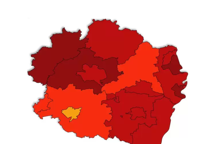 Pirmasens bleibt „orange“. 