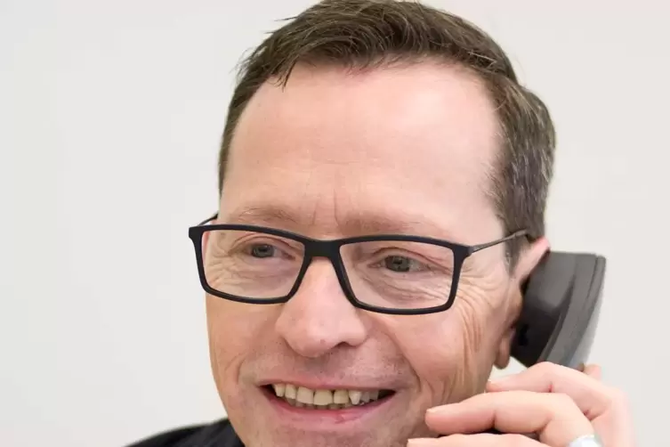 Oliver Kusch am RHEINPFALZ-Telefon.