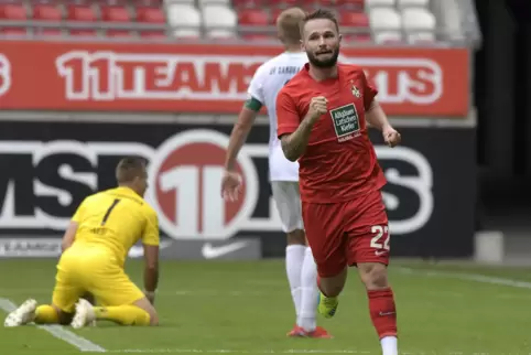 Wieder einsatzberechtigt: FCK-Außenbahnspieler Marius Kleinsorge. 