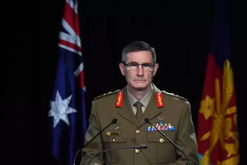 Angus Campbell, Chef der australischen Verteidigungsstreitkräfte, stellte den Untersuchungsbericht über die Gräueltaten im Afgha