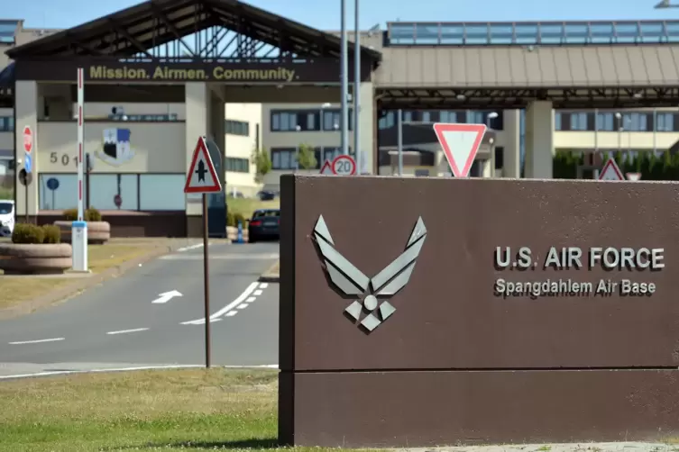 Der US-Militärflughafen in Spangdahlem.