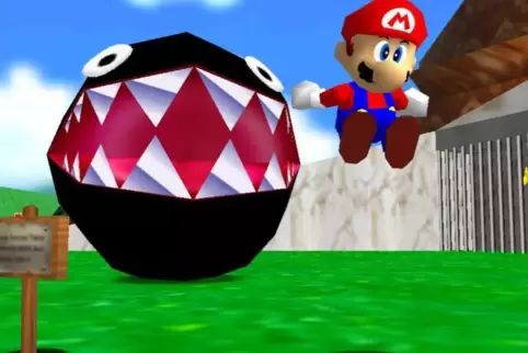 In „Super Mario 3D-Allstars“ stecken drei Klassiker mit dem Klempner: „Super Mario 64“ ... 