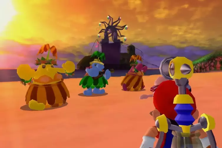 ... das ungew&ouml;hnliche &bdquo;Super Mario Sunshine&ldquo; ...