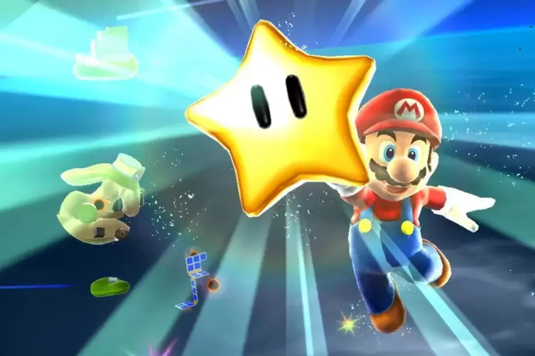 ... und das bis heute tolle &bdquo;Super Mario Galaxy&ldquo;. 