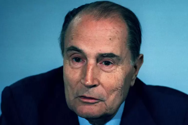 Warnte, aus heutiger Sicht zu Recht, vor überzogenen Erwartungen: Frankreichs Präsident François Mitterrand.