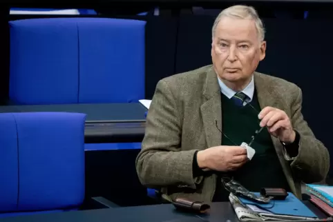 „Das gehört sich nicht.“ AfD-Fraktionschef Alexander Gauland entschudligte sich für das Benehmen der am Mittwoch von drei AfD-Ab