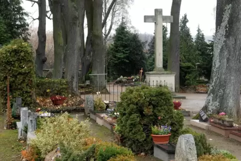 Der Friedhof in Kirchheimbolanden. Der Friedhof in Kirchheimbolanden.