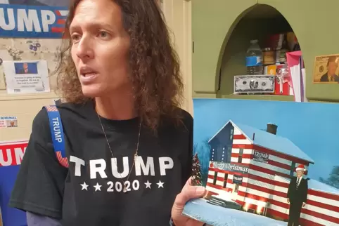 Für sie ist die Wahl noch nicht entschieden: Leslie Rossi, eine Republikanerin im Westmoreland County, war im Sommer Delegierte 