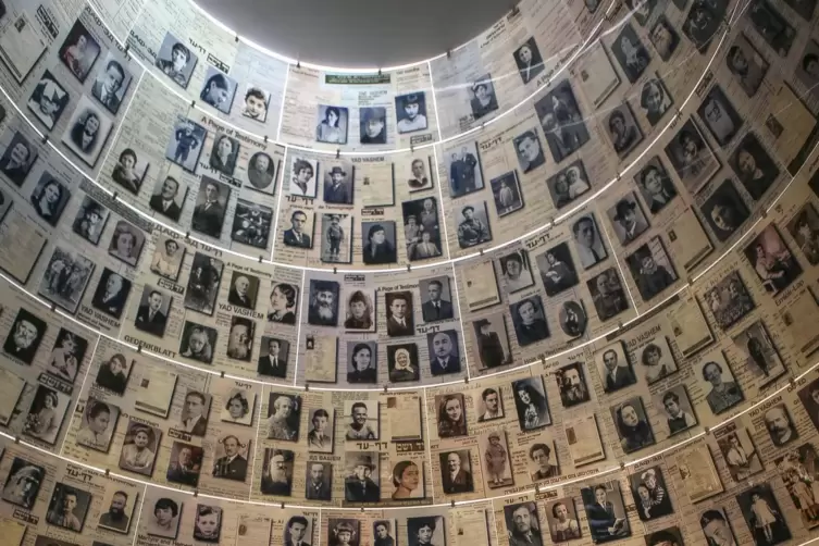 Die Halle der Namen im Holocaust-Museum Yad Vashem