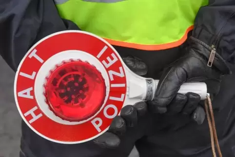Bundespolizei an der Grenze im Einsatz