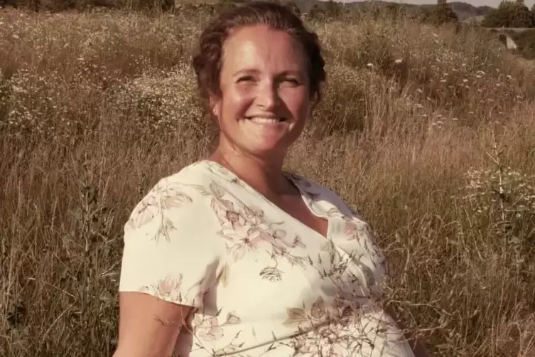Dominika Magel, hier noch mit Babybauch.