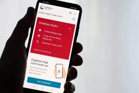 Keine Wunderwaffe gegen das Virus: Corona-Warn-App.