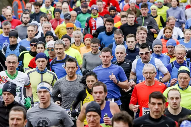 Fast 900 Läufer machten sich im vergangenen Jahr auf den Weg. 