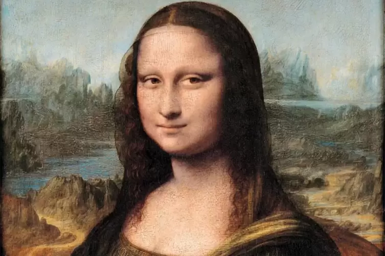 Blickfang Mona Lisa: Im Internet kann man das Gemälde so lange betrachten, wie man will, und mehr als einen Ausschnitt, wie hier