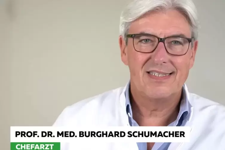 Professor Burghard Schumacher: „Knochenbrüche heilen, das geht vorbei. Die Herzschwäche jedoch ist anhaltend und für Patienten i