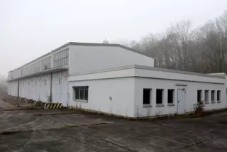 Die Halle 20, das zukünftige Impfzentrum für den Landkreis. 