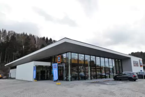 Der neue Aldi-Markt in Dahn-Reichenbach ist deutlich größer als die bisherige Filiale. 
