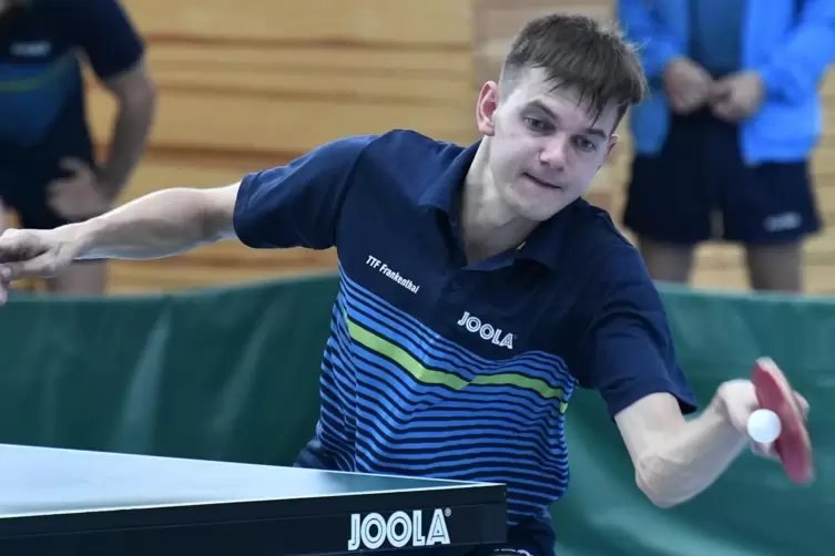 Der litauische Spitzenspieler Ignas Navickas dürfte im Viererteam der TTF gesetzt sein.