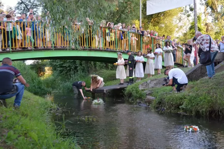 Das Johannisfest in Praszka – hier im Jahr 2019 – ist immer ein besonderes Erlebnis. 