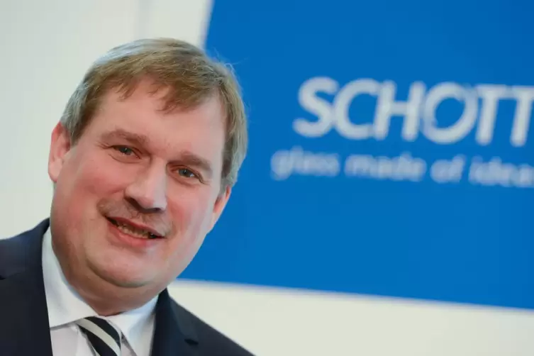 Frank Heinricht, Vorstandschef der Schott AG. 