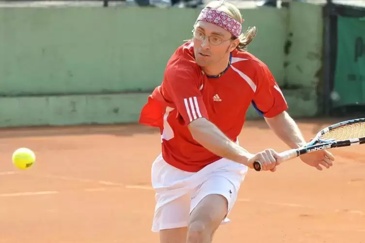 Spielte früher in der Tennis-Oberliga: Jens Hublitz (TC RW Pirmasens).
