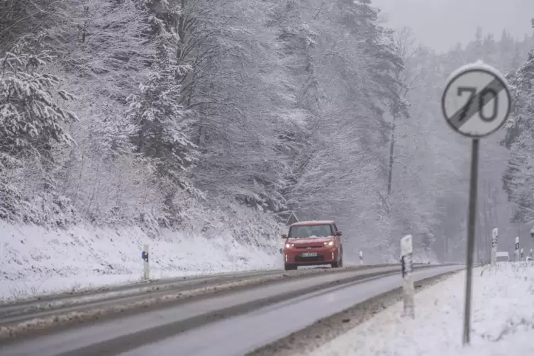 Am 1. Dezember war die Pfalz das erste Mal in diesem Winter weiß.