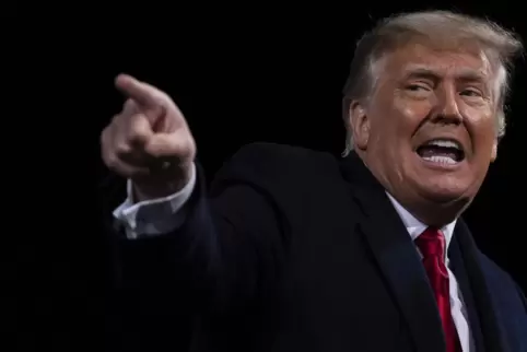 Sieht sich weiter als Wahlsieger: Donald Trump.