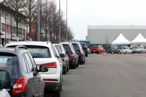 Im Frühjahr wgab es auf dem Neuen Messegelände in Landau bereits eine Corona-Ambulanz. 