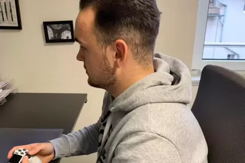 Kämpft gerade virtuell um Tore: Alexander Fahsel.