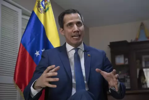 König ohne Reich: Juan Guaidó, Venezuelas abgewählter Parlamentspräsident, der sich als Übergangspräsident sieht. 
