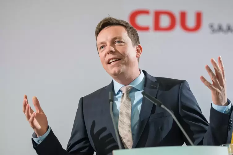 Tobias Hans (CDU), Ministerpräsident des Saarlandes