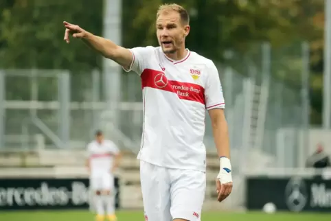 Der wohl mit riesigem Abstand bestbezahlte Regionalligafußballer: Ex-Nationalspieler Holger Badstuber, beim VfB Stuttgart in die