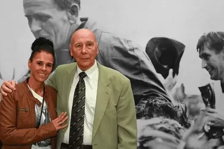 Engagiert für die Horst-Eckel-Stiftung: Horst Eckel und Tochter Dagmar Eckel.