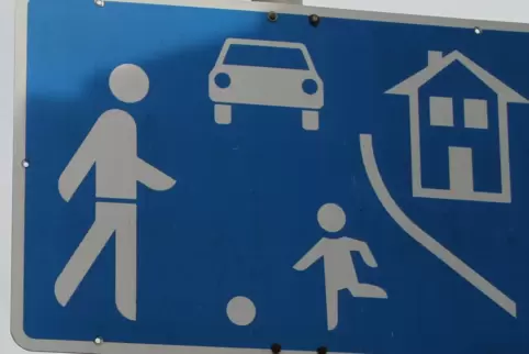Ein Teil der Straße „Am Hinterborn“ soll als verkehrsberuhigter Bereich ausgewiesen werden.