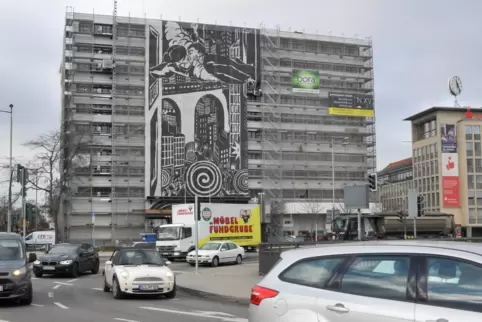 Abgehängt: „Der Kuss“ nach Frans Masereel.