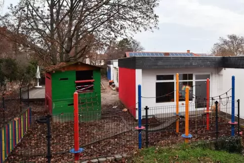 Die Kita soll an der Westseite erweitert werden. 