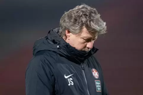 Enttäuscht von seinem Team: Jeff Saibene, der Trainer des 1. FC Kaiserslautern. 