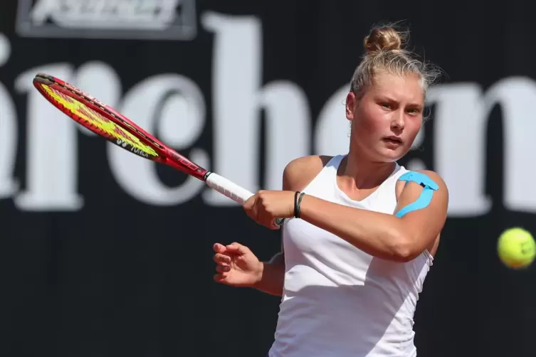 Deutsche Vizemeisterin im Tennis - für Nastasja Schunk ist das ein großer Erfolg. 