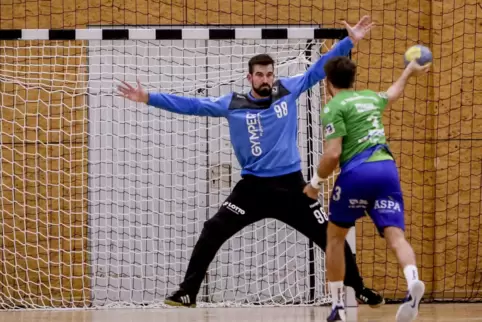  In Aktion: Dansenbergs Torwart-Ass Kevin Klier.