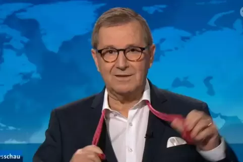 Am Montag war Schluss: Jan Hofer.