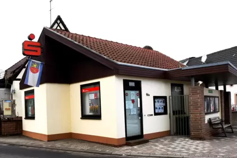 Ab kommendem Jahr geschlossen: die Zweigstelle der Sparkasse Donnersberg in Sippersfeld.