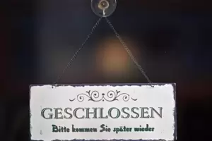 Realität für viele Geschäfte: Schließungspflicht bis mindestens 10. Januar.