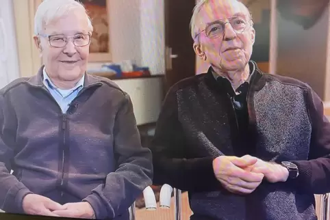 Gründungsvater: Der 96-jährige Ludwigshafener Architekt Georg F. Weisbrod (links) und seine ehemaliger „Lehrbub“ Walter Sinn. Gründungsvater: Der 96-jährige Ludwigshafener Architekt Georg F. Weisbrod (links) und seine ehemaliger „Lehrbub“ Walter Sinn.