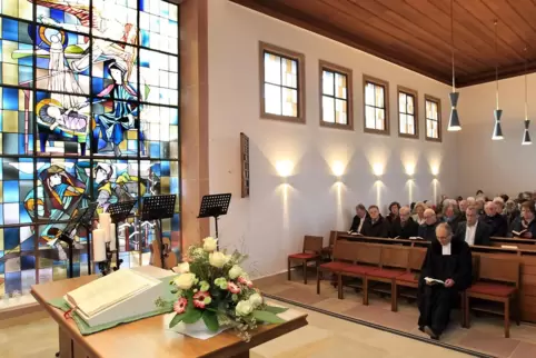 Die protestantische Kirche in Waldsee: Gottesdienste finden hier frühestens ab 10. Januar wieder statt.