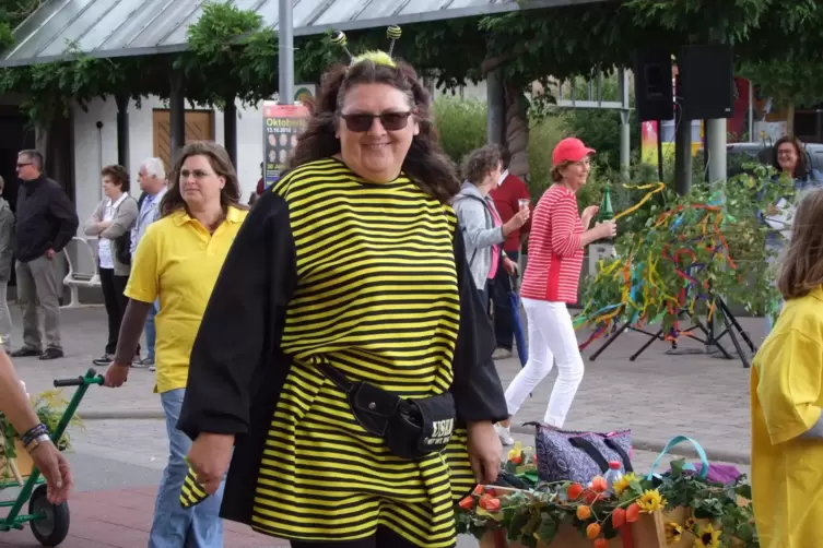 Keine B&ouml;hler Kerwe, kein Kerweumzug mit den Landfrauen. Unser Bild entstand 2018. 