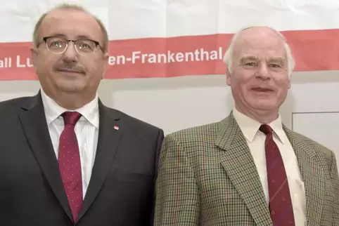 Arbeiten an der Zukunft mit: Günter Hoetzl (links), Kurt Waas.